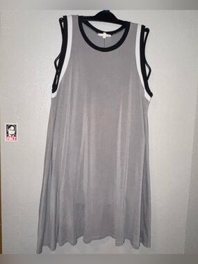 Women’s Large Gilded Intent A-Line Swing Dress